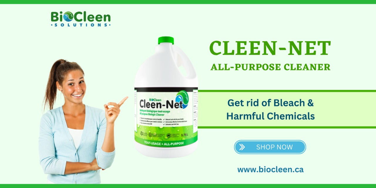 Cleen-Net All Purpose Cleaner: Get rid of Bleach and Harmful Chemicals