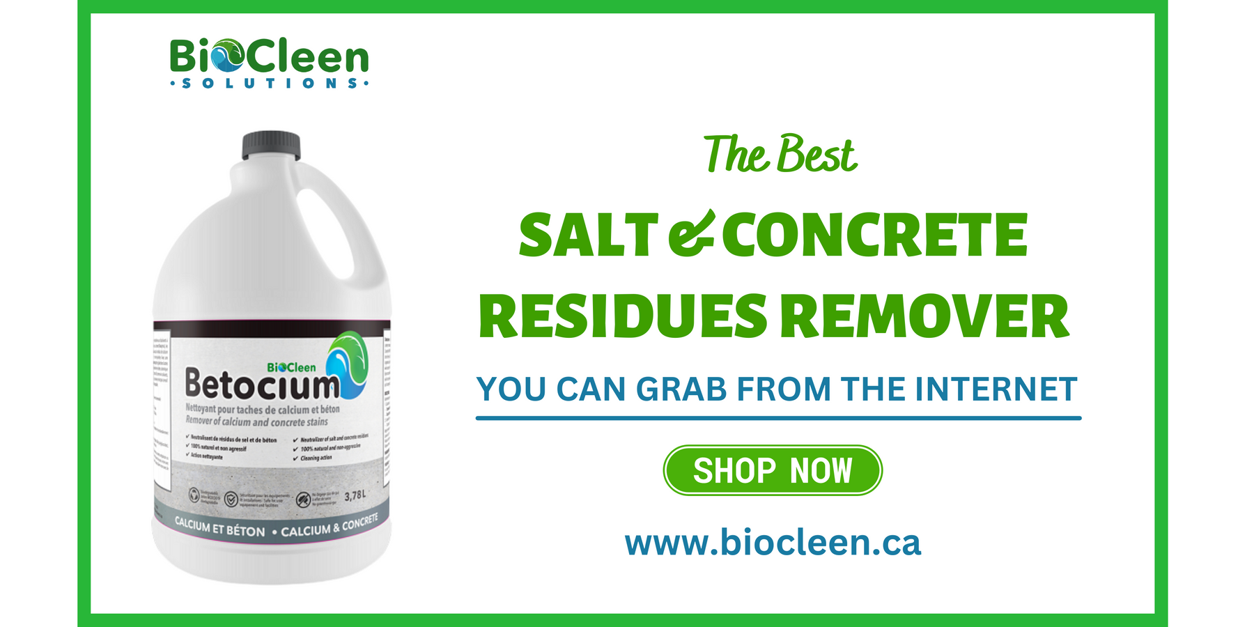 Best Salt and Concrete Residues Remover you can grab from the internet