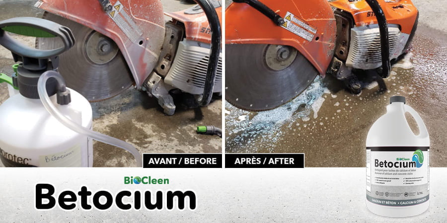 Betocium: Salt and Concrete Residues Remover - Calcium Residues Remover