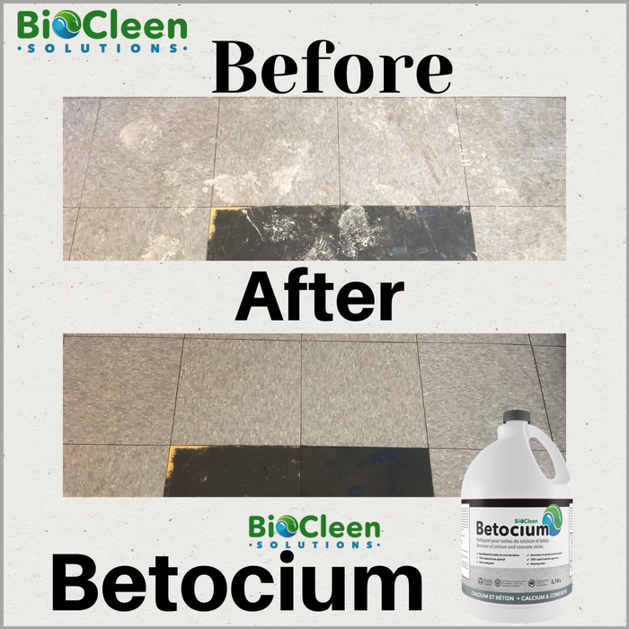 Betocium: Salt and Concrete Residues Remover - Calcium Residues Remover