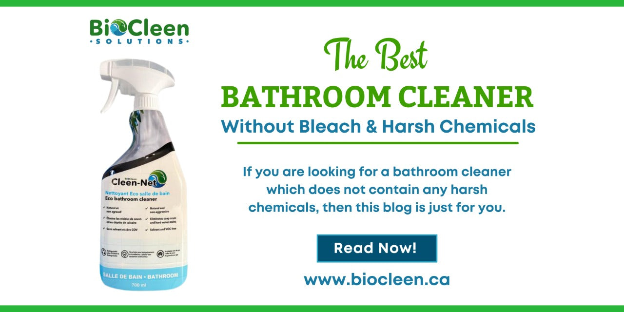 BEST BATHROOM CLEANER WITHOUT BLEACH AND HARMFUL CHEMICALS