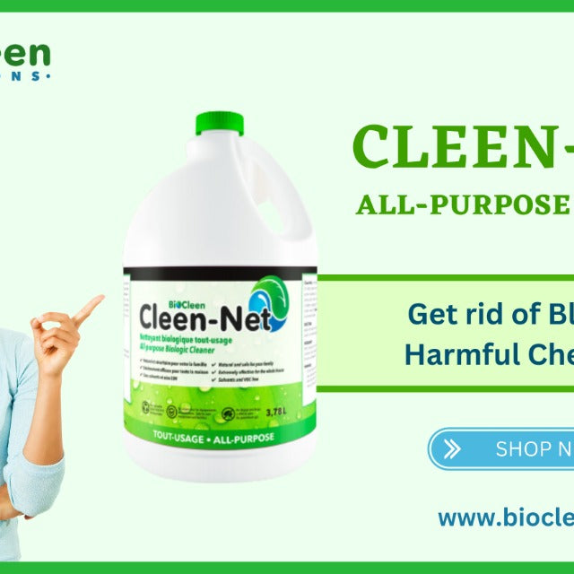Cleen-Net All Purpose Cleaner: Get rid of Bleach and Harmful Chemicals