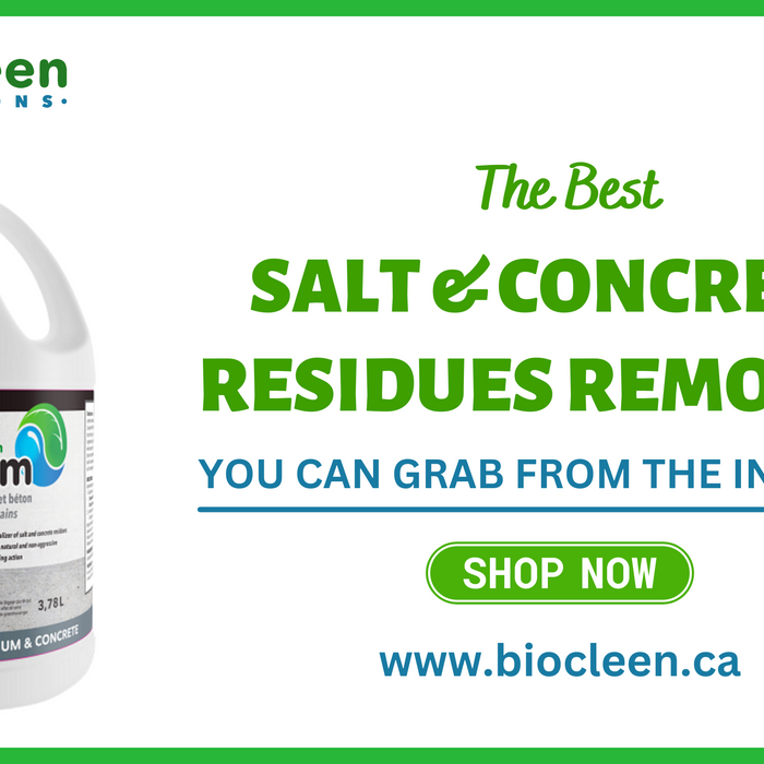 Best Salt and Concrete Residues Remover you can grab from the internet