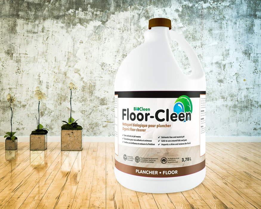 Floor-Cleen: All Floor Natural Cleaner - Dirt and Odors Remover - Recommended for cleaning all types of floors wood, stone, tile or laminate