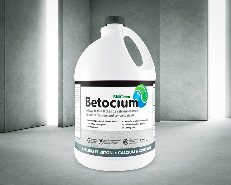 Betocium: Salt and Concrete Residues Remover - Calcium Residues Remover