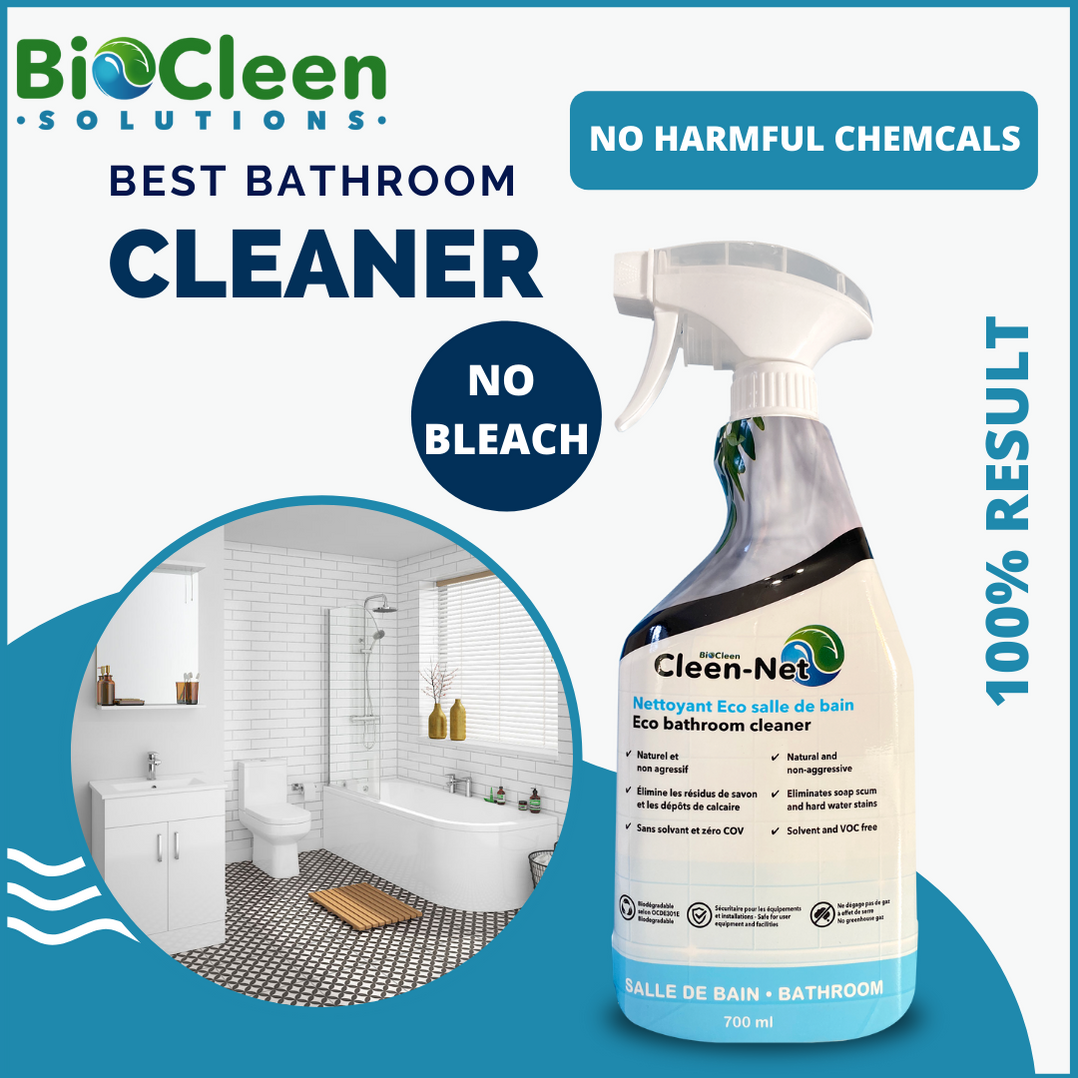 Cleen-Net Bathroom: Natural bathroom cleaner - removes soap scum - rem ...