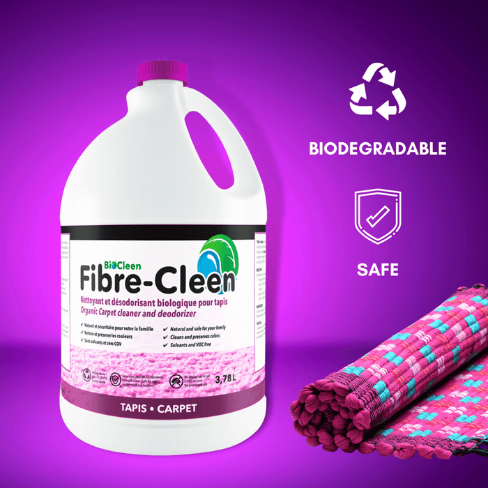 Fibre-Cleen: Stains and Odors Remover for Carpet Cleaning - Sofa Cleaning - Car Seats Cleaning - Mattress Cleaning - Biodegradable - Safe