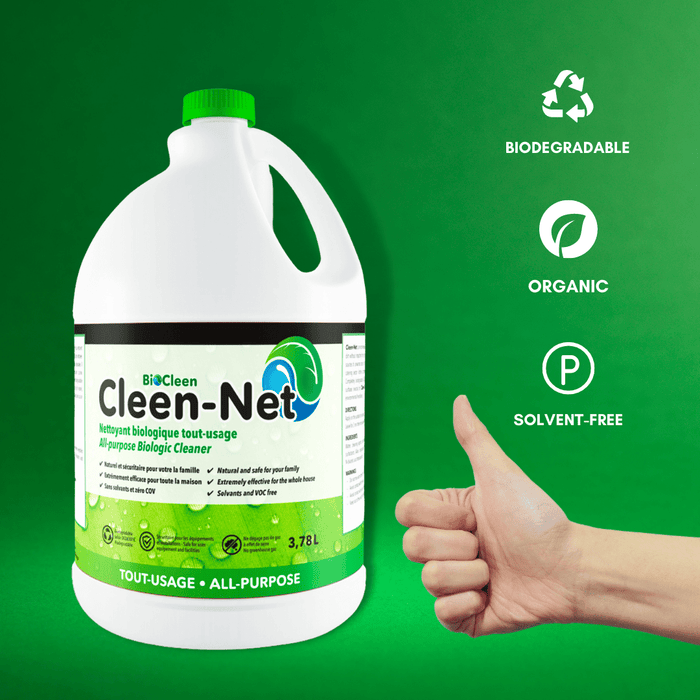 Cleen-Net : Natural all purpose cleaner (Biodegradable, Organic, Solvent-free)
