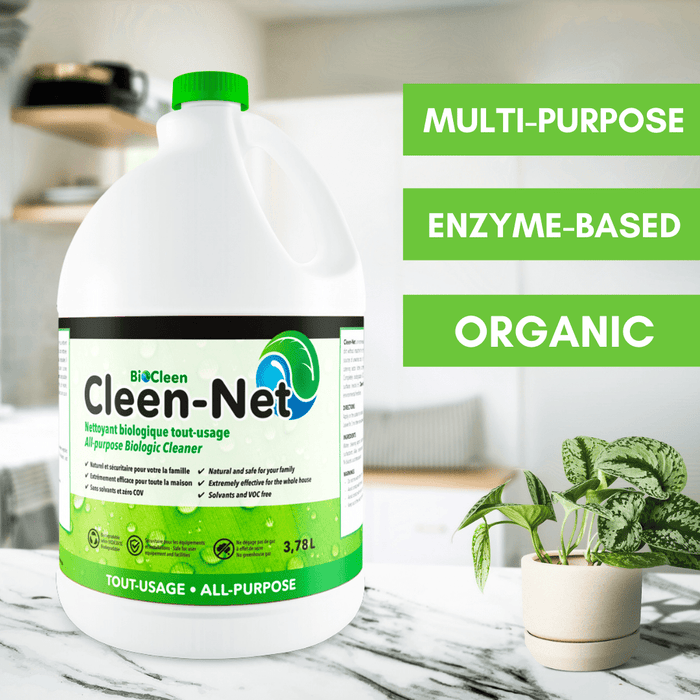 Cleen-Net : Natural all purpose cleaner (Organic, Multi-Purpose, Enzyme-Based)